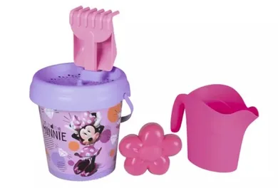 Smoby, Myszka Minnie wiaderko z akcesoriami, 17 cm