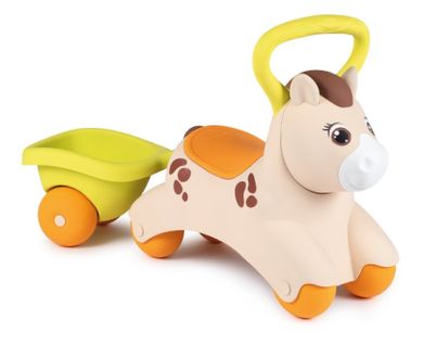 Smoby, Pierwszy jeździk, kucyk z przyczepką