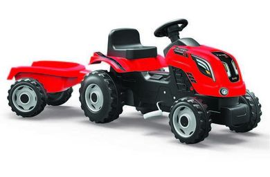 Smoby, Traktor XL, Czerwony