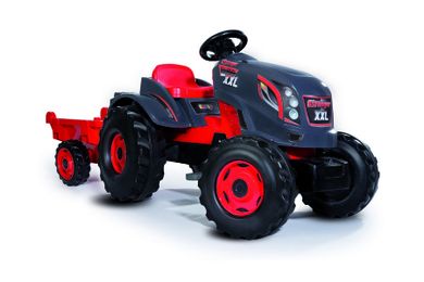 Smoby, traktor XXL z przyczepą
