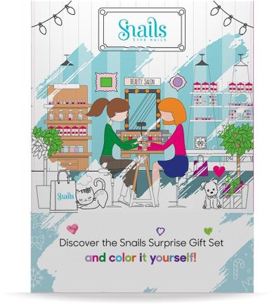 Snails, kalendarz adwentowy z kosmetykami dla dzieci