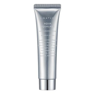 S.Nature, Aqua Squalane Moisturizing Cream, nawilżający krem do twarzy, 60 ml