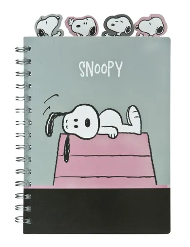Snoopy, notatnik A5