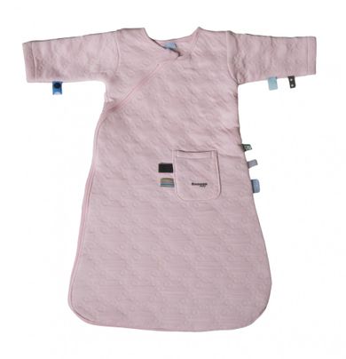 Snoozebaby, śpiworek do spania z długimi rękawami, różowy, 3-9m