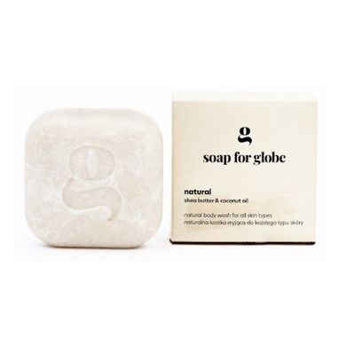 Soap for Globe, kostka myjąca do każdego typu skóry, Natural, 100g