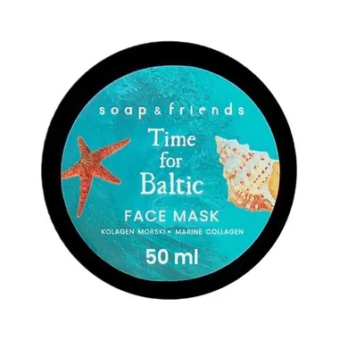 Soap&Friends, Time for Baltic, odżywcza maseczka do twarzy, 50 ml