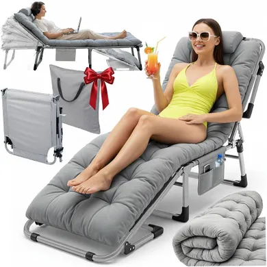 Sofotel, ChillWell Dream, łóżko turystyczne, składane, leżak ogrodowy