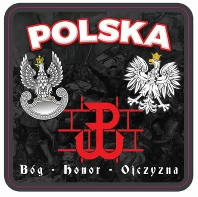 Soliton, podkładki pod kubek Patriotyczne, 2 szt.