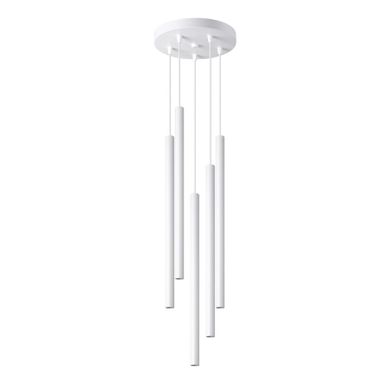 Sollux Lighting, lampa wisząca, Pastelo 5P, biała