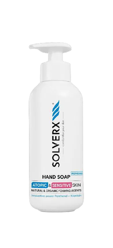 Solverx, Atopic&Sensitive, Hand Soap, mydło do rąk, individualist, 250 ml