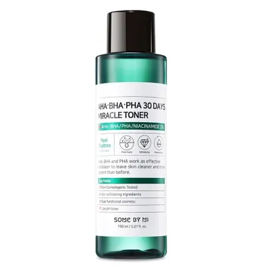 Some By Mi, AHA.BHA.PHA 30 Days Miracle Toner, tonik do twarzy, 150 ml