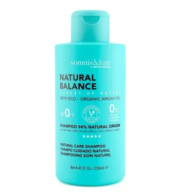 Somnis&Hair, Natural Balance, naturalny szampon do włosów, 250 ml