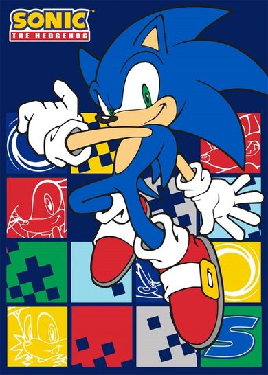 Sonic the Hedgehog, koc polarowy, 100-140 cm