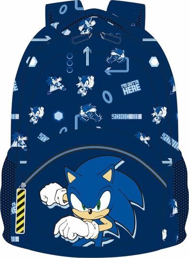 Sonic the Hedgehog, plecak szkolny, 42 cm