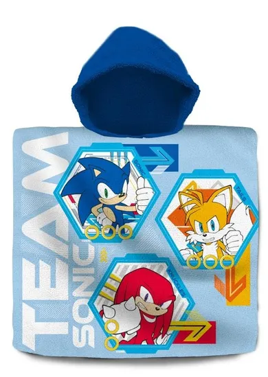 Sonic the Hedgehog, poncho, 60-120 cm