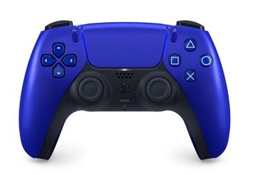 Sony, DualSense, kontroler bezprzewodowy, cobalt blue
