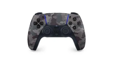 Sony, DualSense, kontroler bezprzewodowy, Grey Camo Camouflage