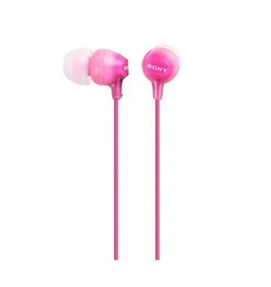 Sony, słuchawki douszne ES Serie 9mm MDR-EX15LP, różowe