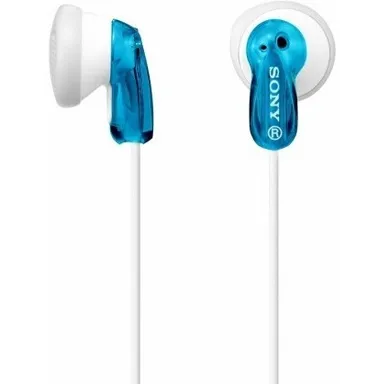 Sony, słuchawki douszne MDR-E9LPL, niebiesko-białe