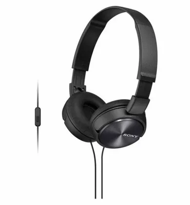 Sony, słuchawki nauszne Handsfree z mikrofonem MDR-ZX310AP, czarne