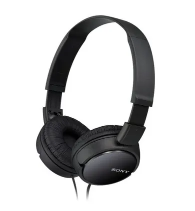 Sony, słuchawki nauszne MDR-ZX110, czarne