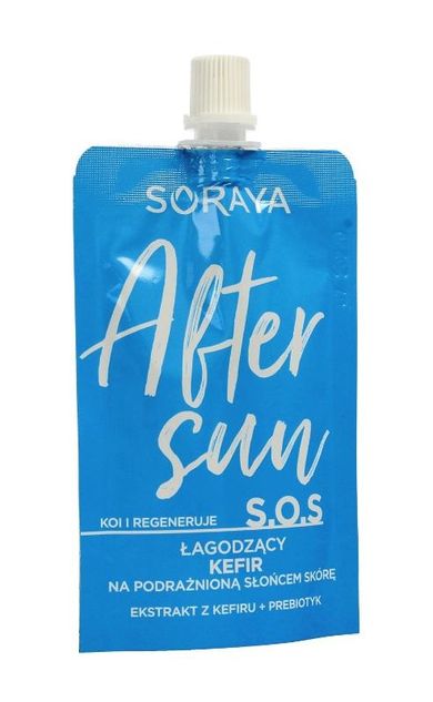 Soraya, After Sun, łagodzący kefir s.o.s. na podrażnioną słońcem skórę, 50 ml