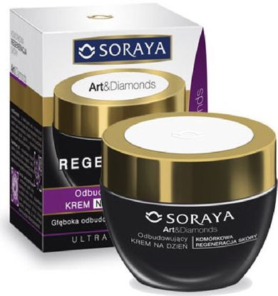 Soraya, Art & Diamonds, Komórkowa Regeneracja Skóry, odbudowujący krem na dzień 60+, new, 50 ml