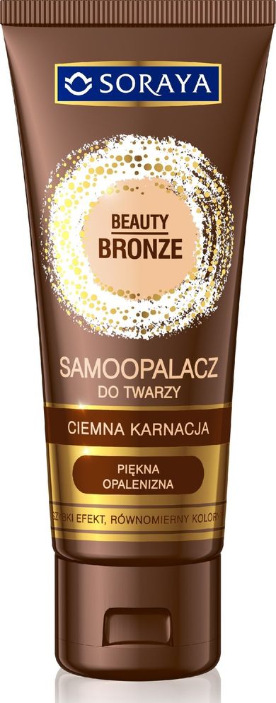 Soraya, Beauty Bronze, samoopalacz w kremie do twarzy, ciemna karnacja