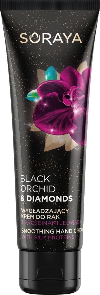 Soraya, Black Orchid & Diamonds, krem do rąk wygładzający, 100 ml