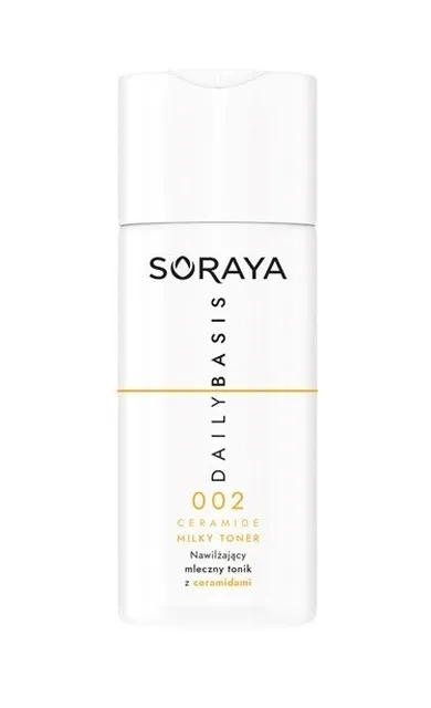 Soraya, Daily Basis, mleczny tonik nawilżający z ceramidami, 150 ml