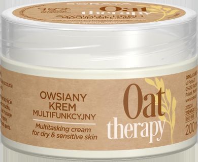 Soraya, Oat Therapy, owsiany krem multifunkcyjny, skóra sucha i wrażliwa, 200 ml