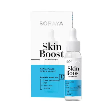 Soraya, Skin Boost, nawilżające serum kojące, odwodnienie, 30 ml
