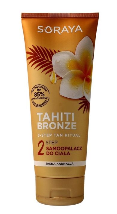 Soraya, Tahiti Bronze, 2 Step, samoopalacz do ciała, jasna karnacja, 200 ml
