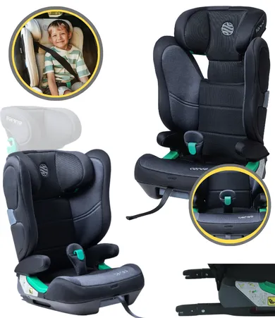 Sorino, Ceres, fotelik samochodowy, black-grey, 100-150 cm