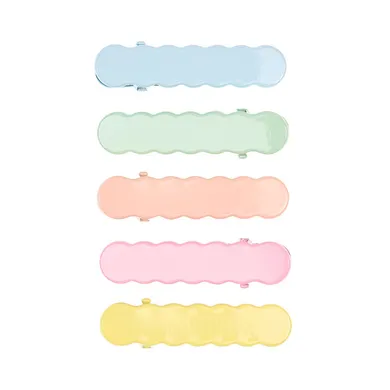 Souza! Ane, spinki do włosów, pastelowe fale, 5 szt.