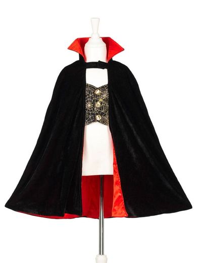 Souza! Dracula, peleryna i wampirze zęby, strój, 4-8 lat