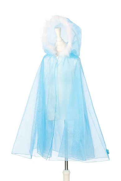 Souza! peleryna królowej śniegu z kapturem, strój, 3-4 lata
