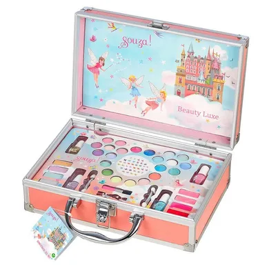Souza! walizka z kosmetykami do makijażu dla dzieci, 36 elementów