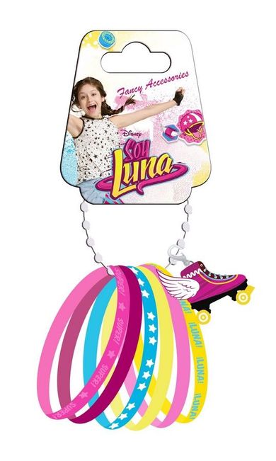 Soy Luna, bransoletki silikonowe, 6 szt.