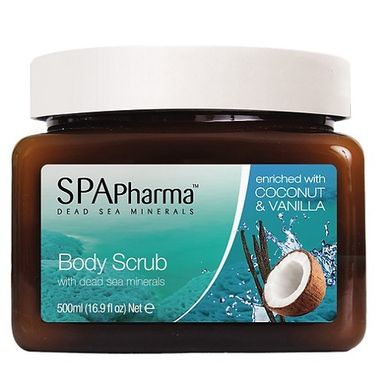Spa Pharma, Body Scrub, peeling do ciała, Coconut & Vanilla, 500 ml