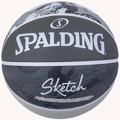 Spalding, piłka koszykowa, Sketch Jump, rozmiar 7, czarny