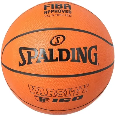 Spalding, TF-150 Varsity Fiba, piłka do koszykówki, rozmiar 5