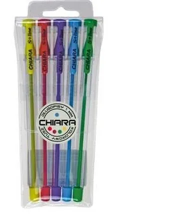 Spark Line, długopis Chiara 0,7mm, 5 kolorów