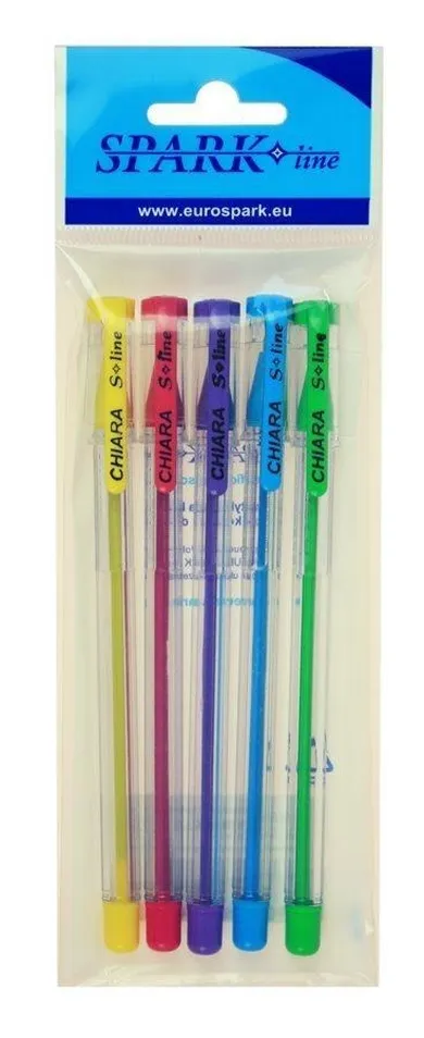 Spark Line, długopis Chiara 0,7mm, 5 kolorów