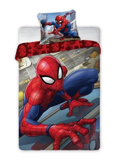 Spider-Man, 2-częściowy komplet pościeli, 160-200 cm