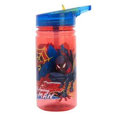 Spider-Man, butelka plastikowa na wodę, ecozen, 430 ml