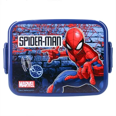 Spider-Man, Let's Eat, lunchbox, niebieski