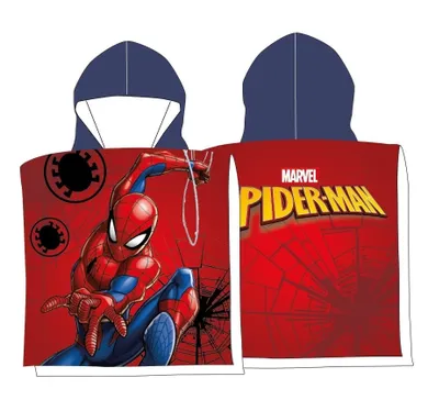 Spider-Man, poncho, okrycie kąpielowe, 50-100 cm