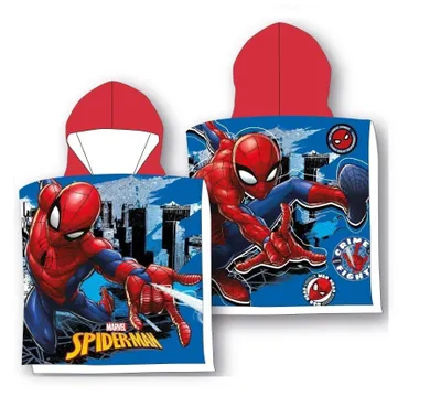Spider-Man, poncho, okrycie kąpielowe, 55-110 cm