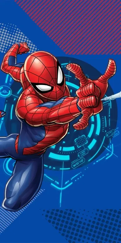 Spider-Man, ręcznik kąpielowy, plażowy, bawełniany, 70-140 cm